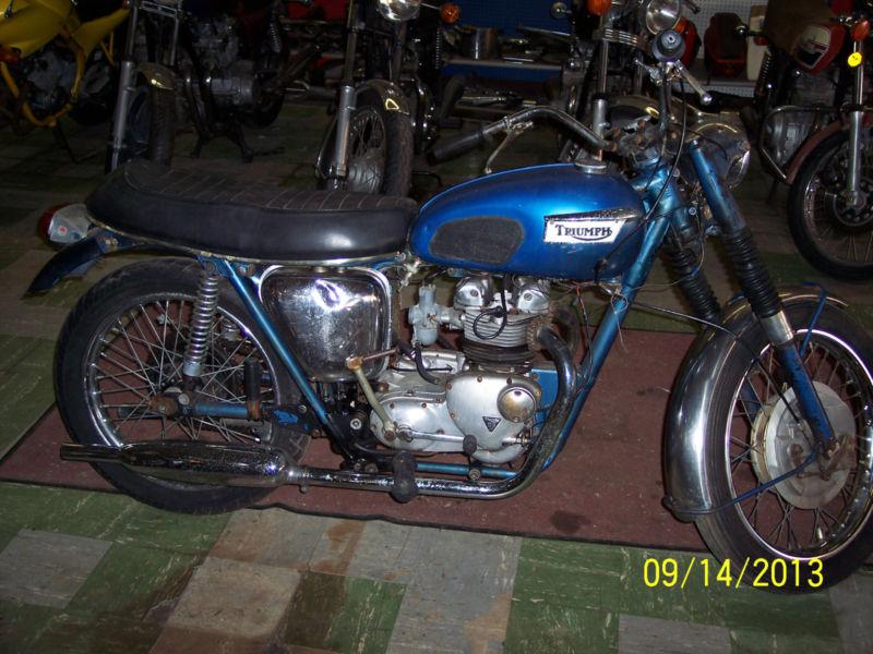 TRIUMPH 1970 T100C FOR PARTS OR RESTORATION NO TITLE BILL OF SALE, US $1,500.00, image 2