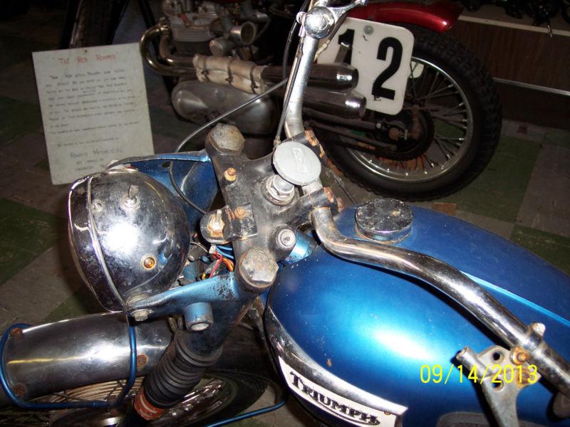 TRIUMPH 1970 T100C FOR PARTS OR RESTORATION NO TITLE BILL OF SALE, US $1,500.00, image 6