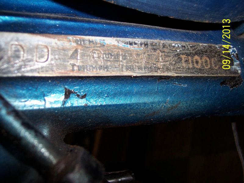 TRIUMPH 1970 T100C FOR PARTS OR RESTORATION NO TITLE BILL OF SALE, US $1,500.00, image 8