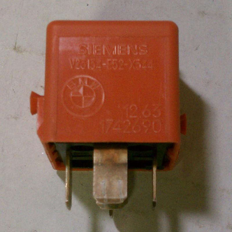 BMW E36 E38 E39 E46 E53 E83 Z3 SALMON RED RELAY 5 PRONG EVAP AIR PUMP EMISSIONS, US $9.95, image 2
