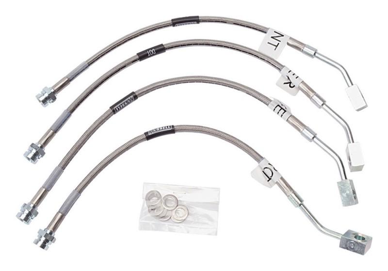 Russell performance 692190 brake line kits braided stainless steel -  rus692190