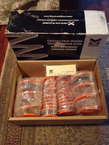 Megan racing lowering springs kit for subaru 08-11 impreza wrx sti wagon 09 10