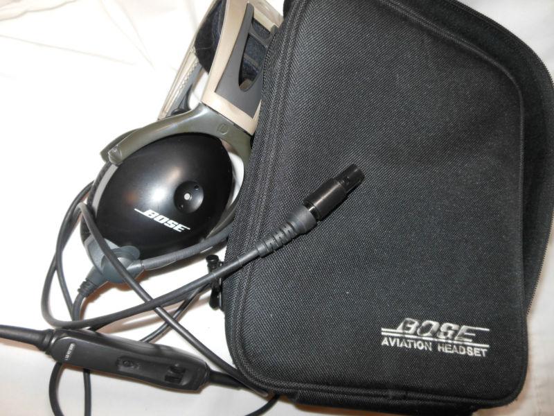 Bose x aviation headset with lemo plug