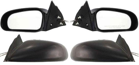 Mirror  pair lh & rh mitsubishi eclipse 1995-1999 non-heated manual remote