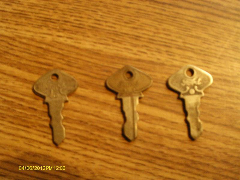 Find 1917 1927 Model T Ford Ignition Keys Numbers 62 63 64 Two Of