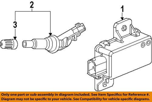 Saab oem 20922900 tire pressure monitoring system (tpms) sensor