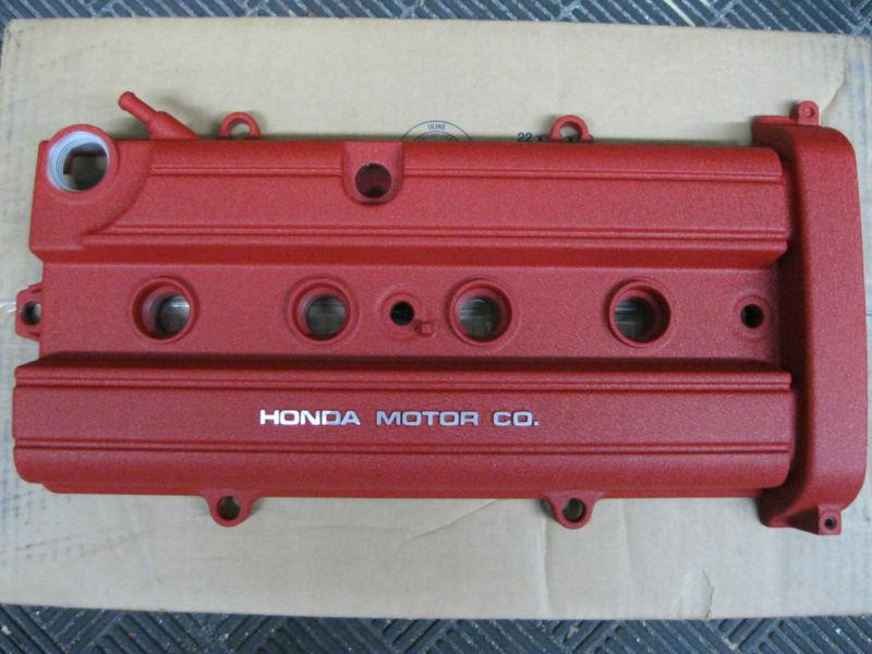 Find Powder Coated Acura Integra b18b OBD2 Valve cover WRINKLE RED ADJ