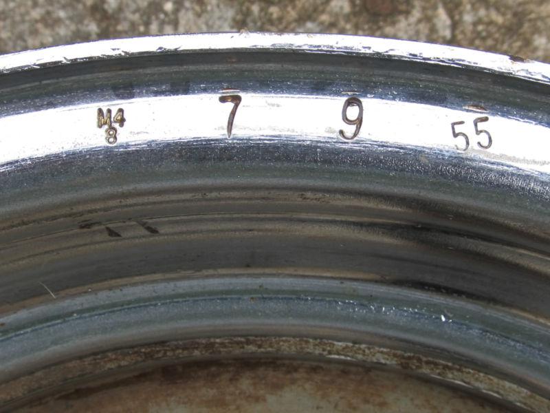 Original OEM 1960's Ford Mustang 14 X 5.5 Magnum 500 Wheel SURVIVOR, US $94.99, image 8