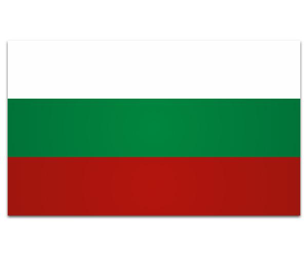 Bulgaria flag decal 5"x3" bulgarian vinyl car window bumper sticker zu1