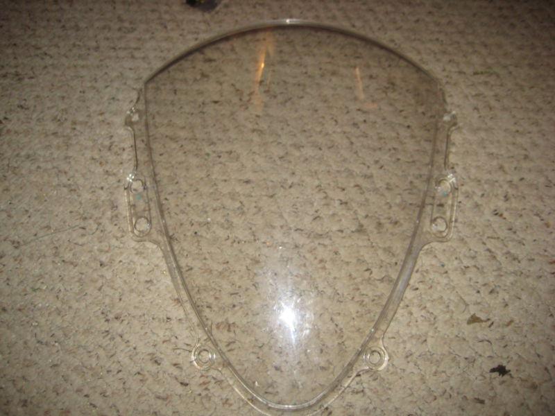 Double Bubble Windscreen Windshield Clear For 2004-2005 SUZUKI GSXR 600 750 K4, US $8.99, image 2