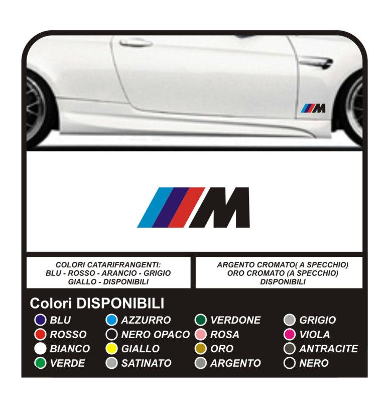 Bmw m aufkleber side sticker m 3 5 m3 m5 m6 x3 x5 x6 dtm s14 e30 e46 e92 decals 