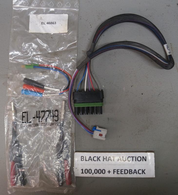 Kent-moore set of 3 electrical tester cables el-46883 el-47564 el-47729 ap-30366