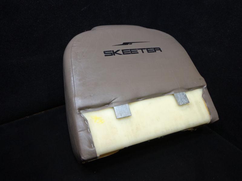 #DR73 SKEETER BASS BOAT SEAT BACK - INCLUDES 1 BROWN SEAT BACK CUSHION , US $159.98, image 2