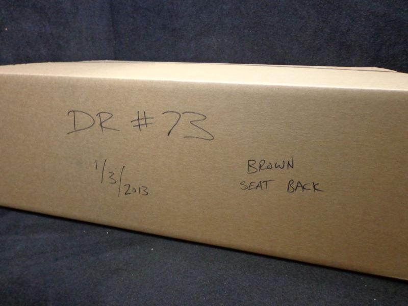 #DR73 SKEETER BASS BOAT SEAT BACK - INCLUDES 1 BROWN SEAT BACK CUSHION , US $159.98, image 4