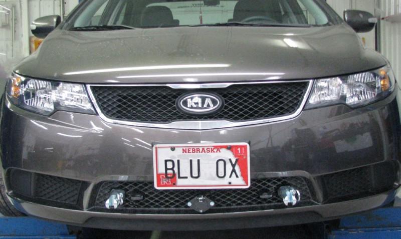Blue ox bx2717 base plate for kia forte 10-11 forte ex only 2012