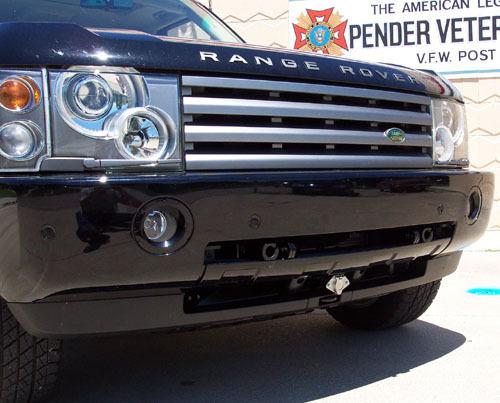 Blue ox bx2905 base plate land rover range rover 03-05