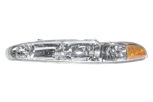Replace gm2502199v - 98-02 oldsmobile intrigue front lh headlight assembly
