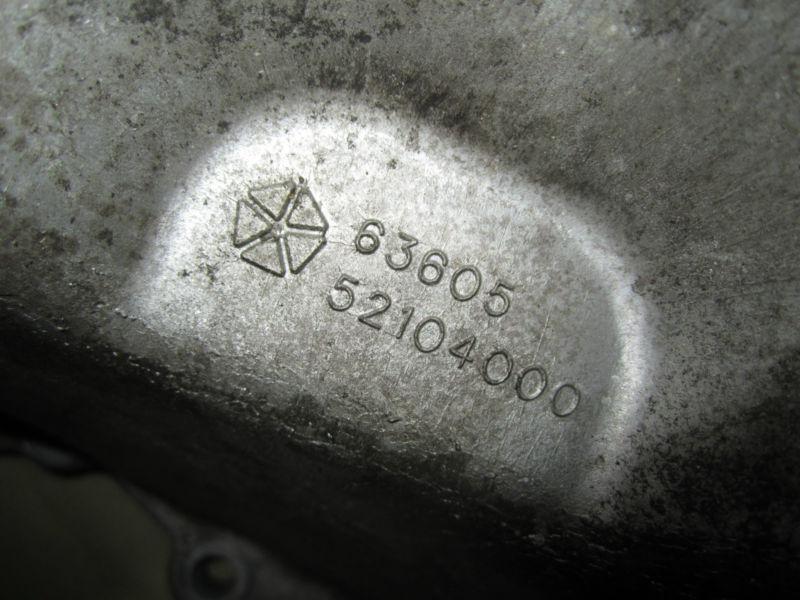 Find Jeep TJ 9702 Wrangler AX5 BELL HOUSING Includes Bell Fork AX