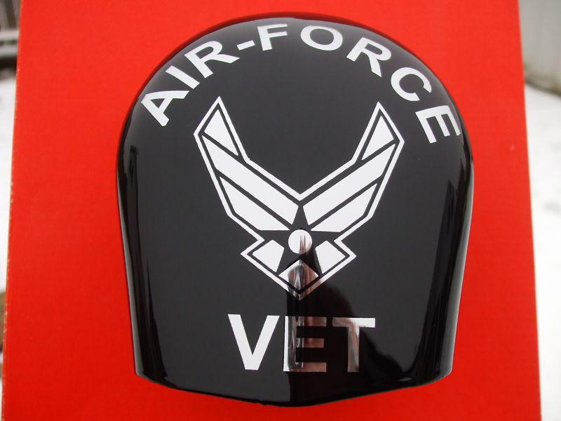 Harley horn cover  ( air force  ) touring, sportster, chrome, & custom