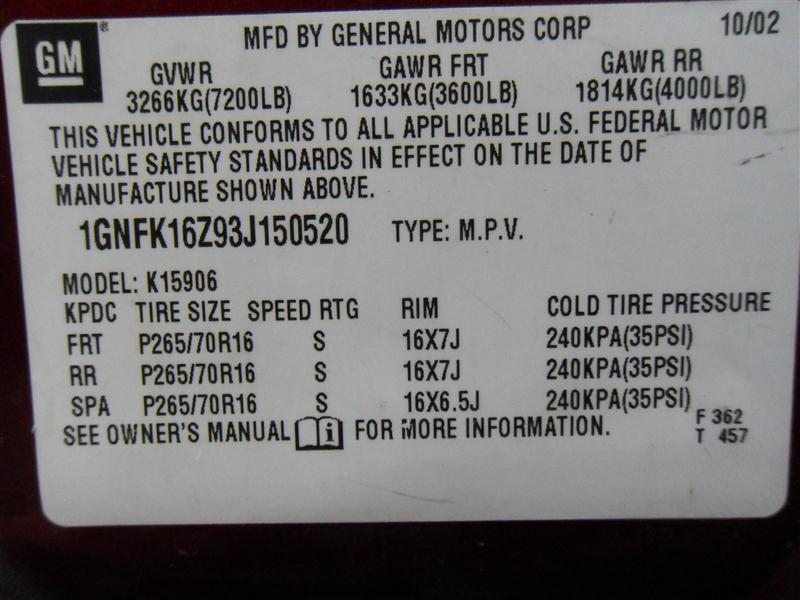 03 04 05 SILVERADO 1500 SPEEDOMETER 101524, US $170.00, image 10