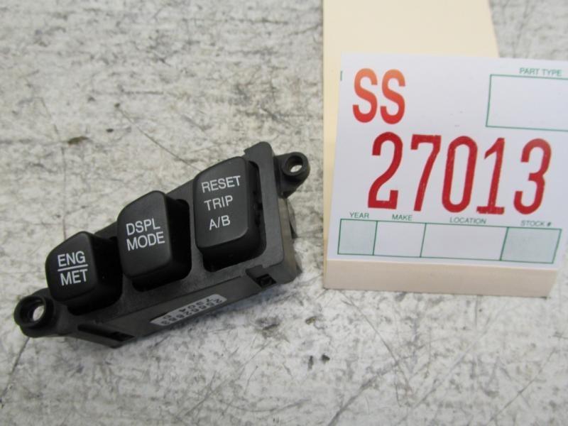 98-04 seville dash panel cluster resst trip speed eng met button control switch