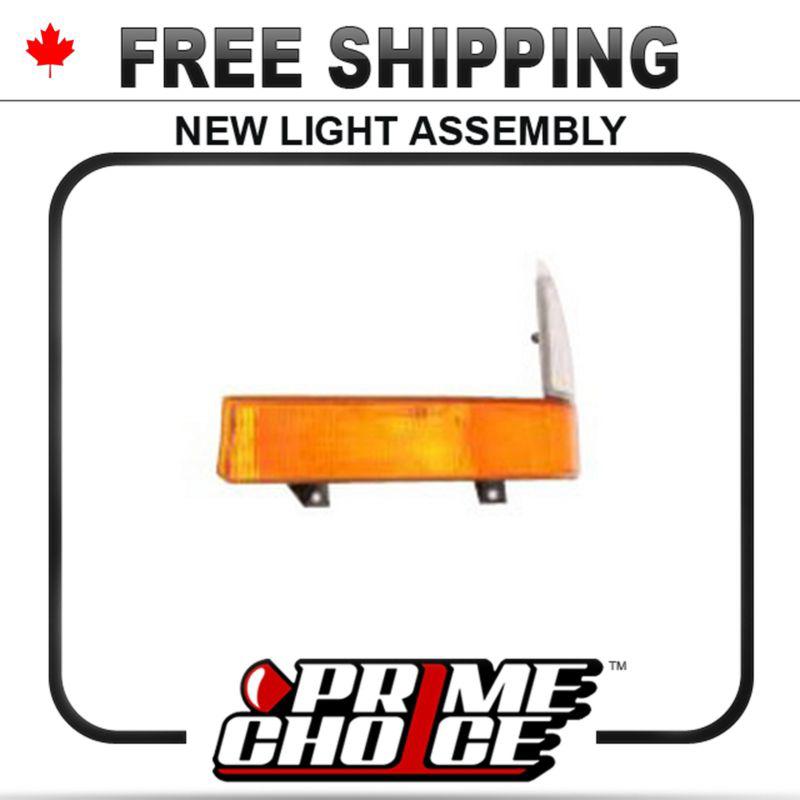 Parking/turn signal/side marker light lamp corner unit for left hand driver lh