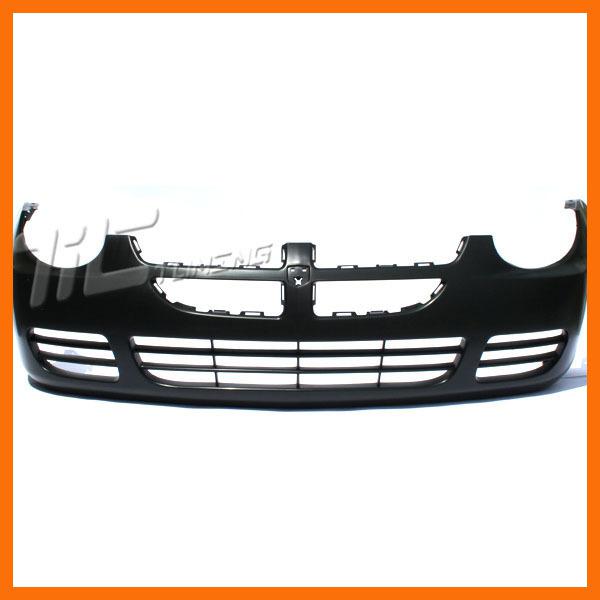 03-05 dodge neon r/t/se/sxt front bumper cover unpainted replacement