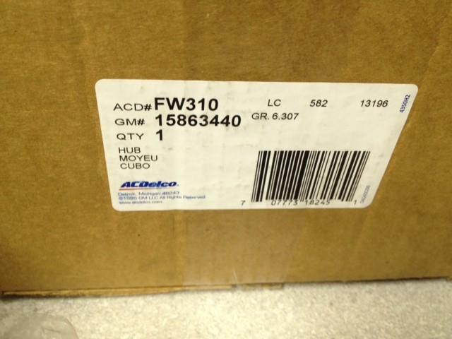 ACDELCO FRONT HUB BEARING 01-06 CHEVY AVALANCHE (FW310), US $295.00, image 3