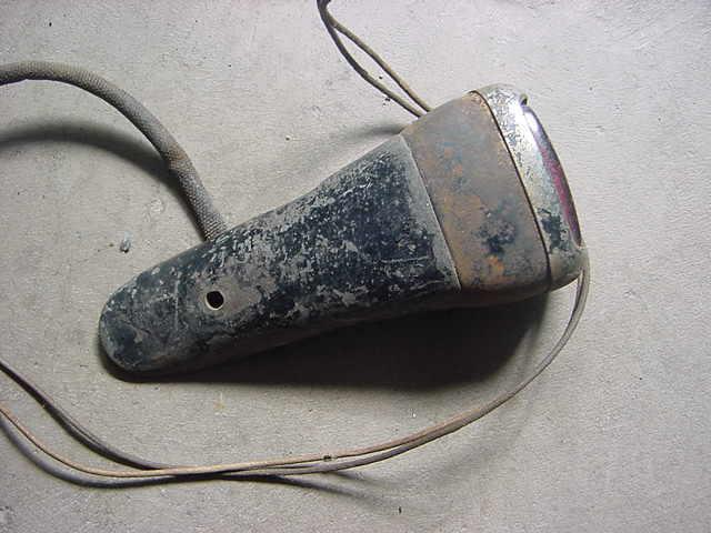 1937 -1938 chevrolet sedan tailight hausing right - passenger side.