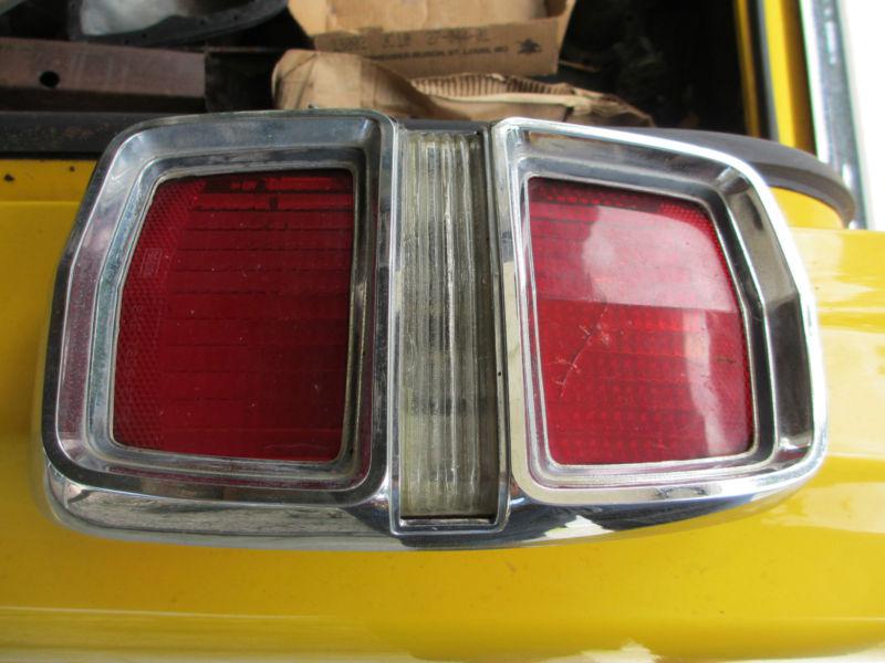 One pair of 1967 ford fairlane tail light assemblies