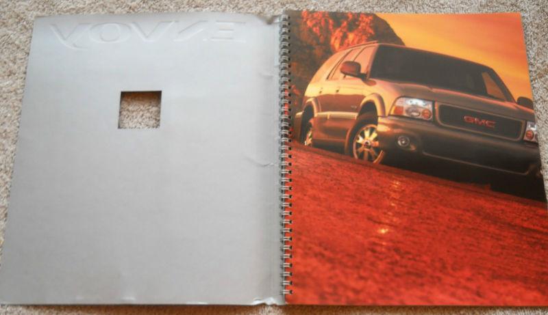 1998 GMC ENVOY PORTFOLIO Sales Brochure Literature