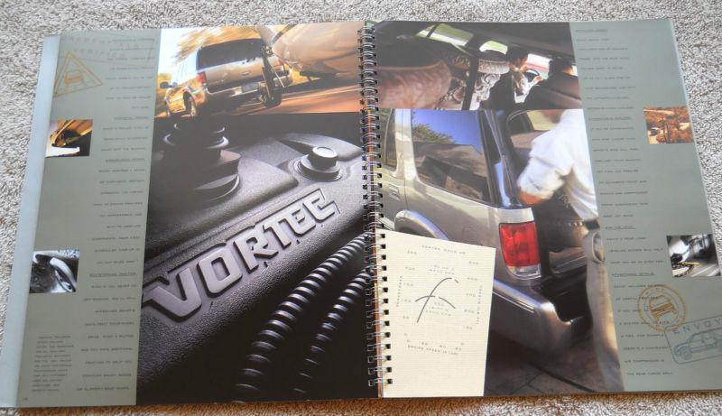1998 GMC ENVOY PORTFOLIO Sales Brochure Literature
