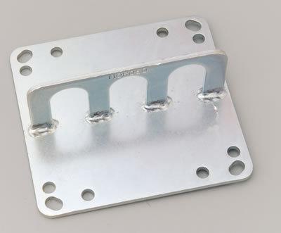 Moroso engine lift plate holley and quadrajet mounting bolt patterns 3/16" steel