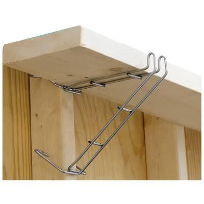 Ghh storage hooks steel galvanized 100 lb. capacity pair