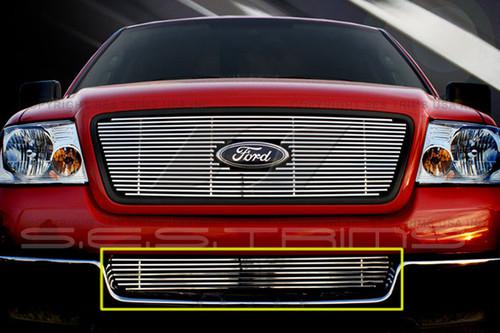 Ses trims ti-cg-103b 04-05 ford f-150 billet grille bar grill chromed