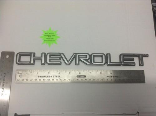 Emblem - " chevrolet  " used -