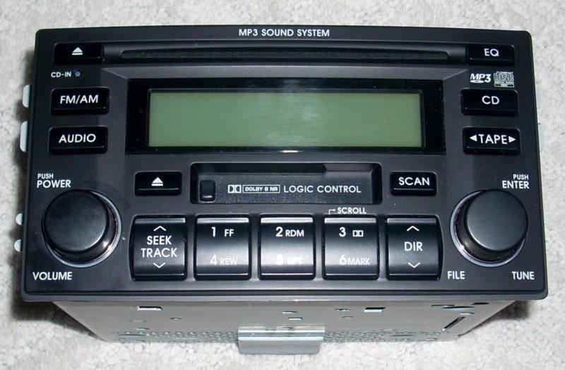 Kia sportage cd disc mp3 tape cassette player radio 05 06 07 08  #96160-1f100