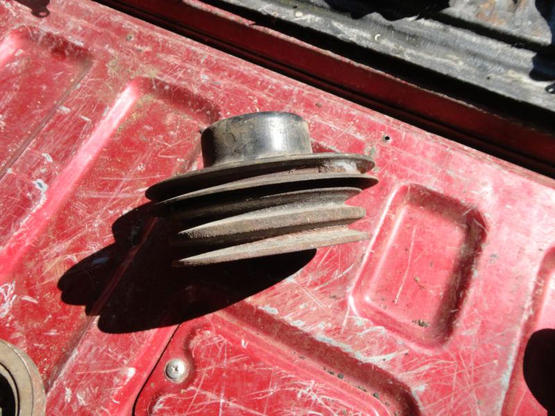 1961 1962 F85 Oldsmobile Buick 215 aluminum V8 Pulleys GM, US $25.00, image 2