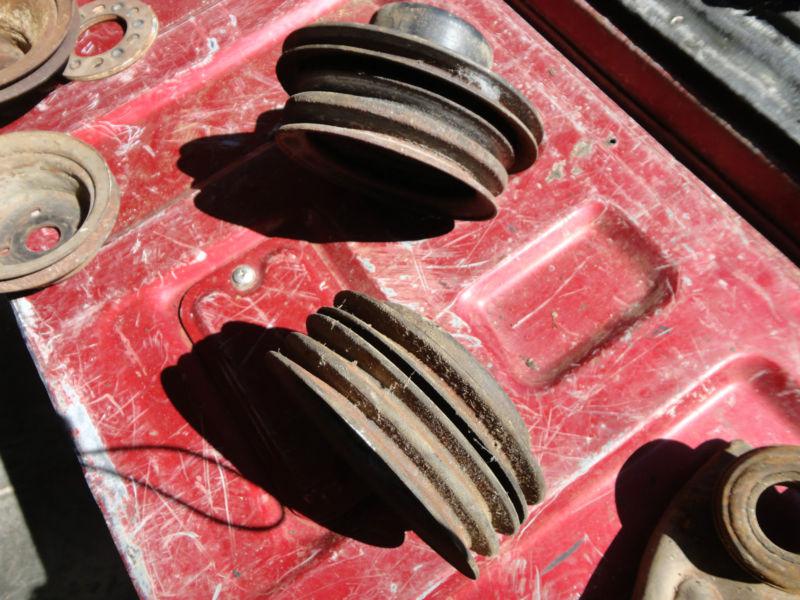1961 1962 F85 Oldsmobile Buick 215 aluminum V8 Pulleys GM, US $25.00, image 3