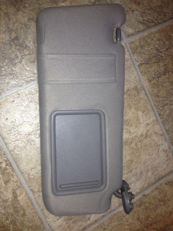 07 08 09 10 2011 toyota camry rh passenger side sun visor 