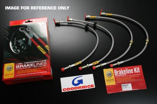 Goodridge g-stop ss brake line kit for 04-05 scion tc front & rear 28002