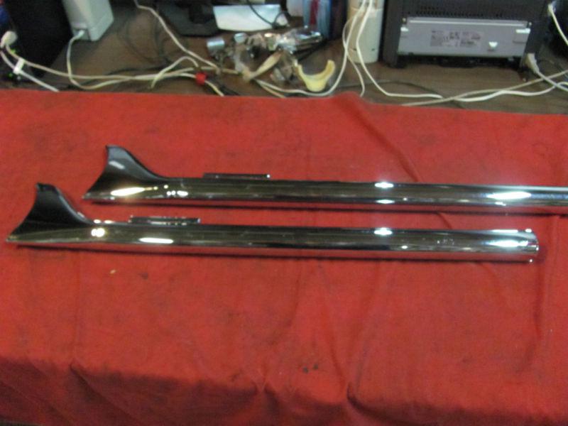  samson 33" straight-pipe fishtails harley '95-'06 flt touring flht flhr