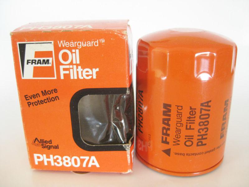 Find Fram Oil Filter PH3807A NOS Wearguard Integra Accord Civic Prelude