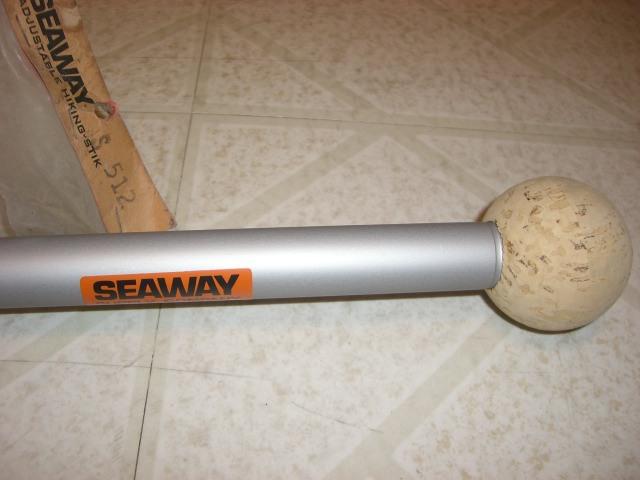 Tiller extension aluminum 360 swivel fixed length 4' seaway s-512