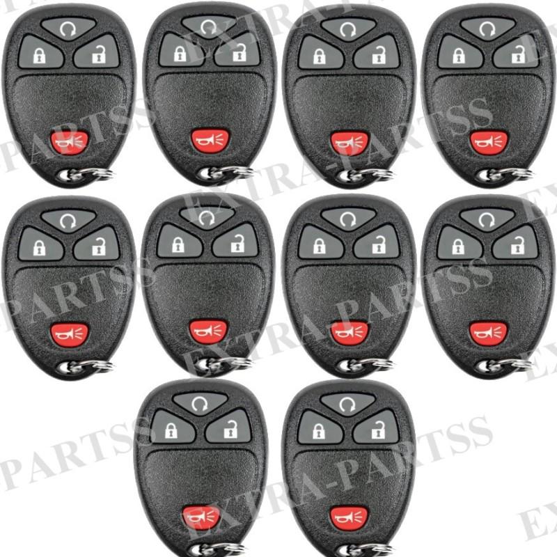 Lot of 10 new gm chevy gmc keyless entry remote key fob clicker 15913421