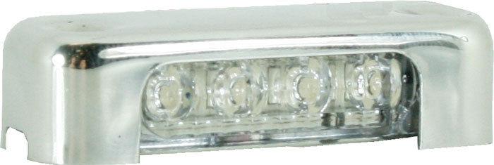 Attwood led micro horizontal/vertical red light 6350r7