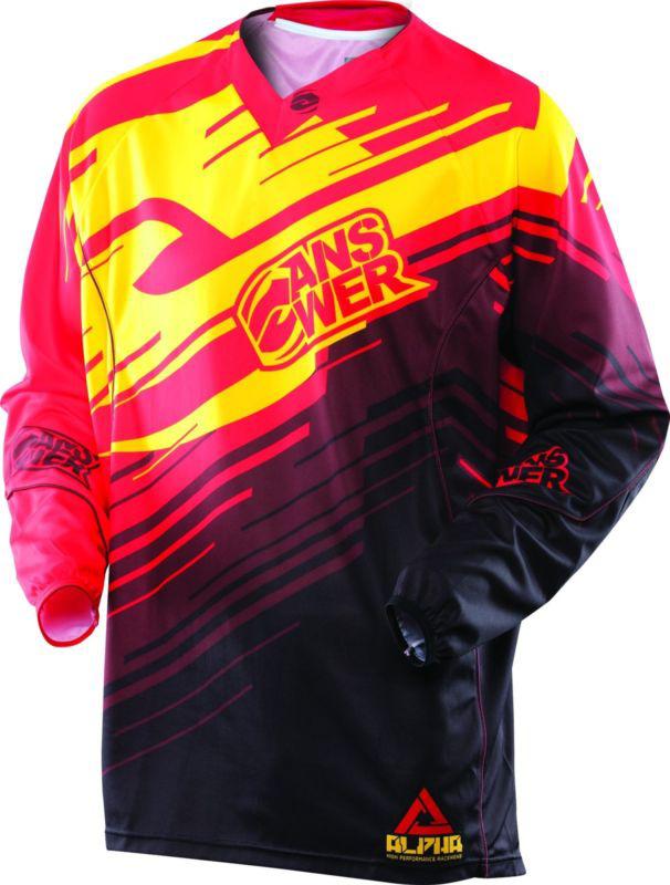 Answer 2013 alpha jersey red lg large