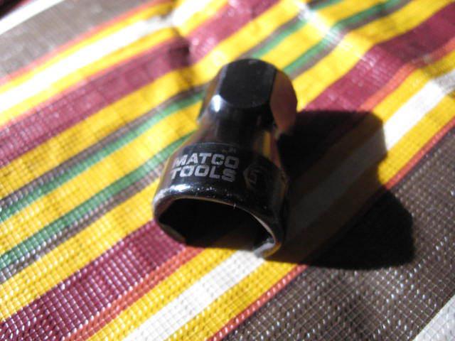 Matco stubby oil drain plug socket hs 5/8-1 