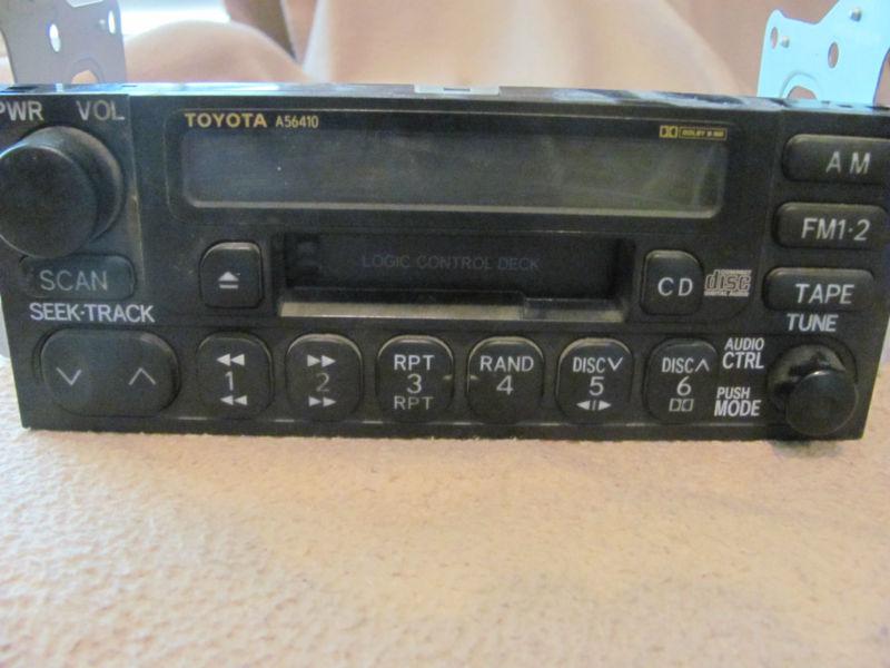 Toyota tundra am/fm radio tape player 86120-0c010