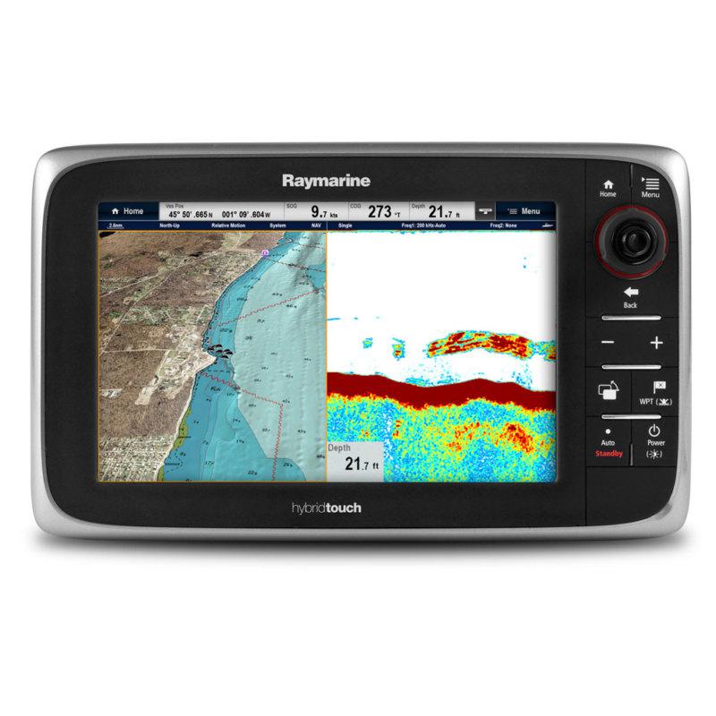 Raymarine e97 multifunction display w/sonar - no charts e70022